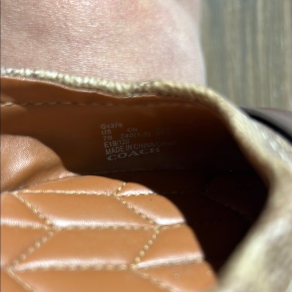 Coach Tan and Brown Flats - Picture 13 of 14